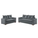 Ver imagem 2 de Conjunto Florianópolis 3x2 Lugares Veludo