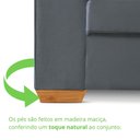 Ver mais imagens de Conjunto 3x2 Lugares 210cm e 150cm Florianópolis