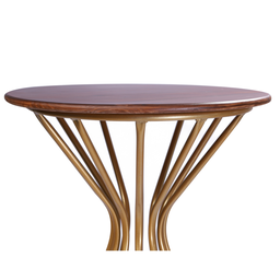 Bistro Alvorada 95x52x60cm Dourado - 3