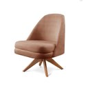 Ver imagem 2 de Poltrona Stella Decorativa Giratória Bouclé