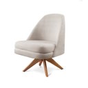 Ver imagem 2 de Poltrona Stella Decorativa Giratória Bouclé