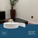 Ver imagem 5 de Rodapé Eva Flexível Autoadesivo 10cm x 1cm 15 Metros Napoli Branco Molduraflex
