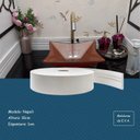 Ver imagem 6 de Rodapé Eva Flexível Autoadesivo 10cm x 1cm 15 Metros Napoli Branco Molduraflex