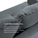 Ver imagem 6 de Sofá Florianóplis 3 Lugares 210 cm Veludo