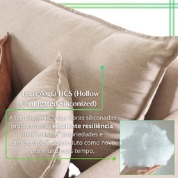 Sofá Living Canela 4 Lugares 245 cm Linho - 5