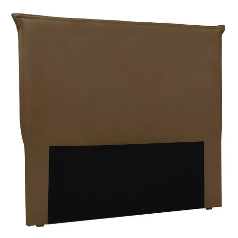 Cabeceira King 1,95m Barcelona Suede - Pallazio Caramelo