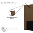 Ver imagem 4 de Cabeceira King 1,95m Barcelona Suede - Pallazio Caramelo