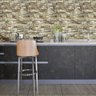 Papel de Parede Adesivo Pedra Lavável Sala Quarto Cozinha 1,5 Metros - 6