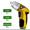 Parafusadeira Speed Pró Bateria Bivolt 5V Portátil - 4