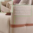 Ver imagem 7 de Sofá Living Canela 4 Lugares 265 cm Linho Bege