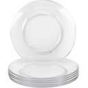 Ver imagem 2 de Conjunto de 6 Pratos de Vidro Raso 23cm Astral Duralex