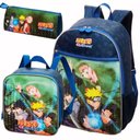 Ver imagem 1 de Kit Mochila Costas Lancheira Estojo Escolar Infantil Menino Naruto Shippuden Time 7
