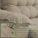 Ver imagem 7 de Sofá Retrátil Muriaé 4 Lugares 290 cm Linho