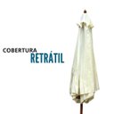 Ver mais imagens de Ombrelone Guarda Sol Retrátil Central Madeira 2,70m Ventilação Piscina Praia Camping Branco Importwa