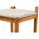 Ver mais imagens de Cadeira Aurora Sala de Jantar Mel Linho