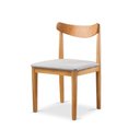 Ver imagem 3 de Cadeira Aurora Sala de Jantar Mel Linho