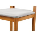 Ver mais imagens de Cadeira Aurora Sala de Jantar Mel Linho