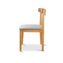 Ver imagem 6 de Cadeira Aurora Sala de Jantar Mel Linho