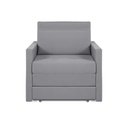 Ver imagem 1 de Sofá Cama Castor Solteiro Salerno Max Suede Cinza