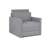 Sofá Cama Castor Solteiro Salerno Max Suede Cinza - 2
