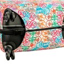 Ver imagem 4 de Capa Mala Média Stamps Vermelha/azul 72x52x32cm Sestini