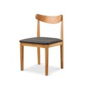 Ver imagem 3 de Cadeira Aurora Sala de Jantar Mel Linho