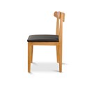 Ver imagem 6 de Cadeira Aurora Sala de Jantar Mel Linho Preto/Nature