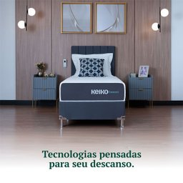 Colchão Solteiro D45 Connect com Massageador 25x88x188 Keiko Colchões - 2