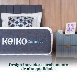 Colchão Solteiro D45 Connect com Massageador 25x88x188 Keiko Colchões - 10