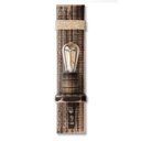 Ver imagem 3 de Arandela Luminária de Parede - Madeira Rústica Vintage Retrô