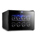 Ver imagem 1 de Adega Britânia 8 Garrafas Display Digital Preta Bad08p – 127 Volts