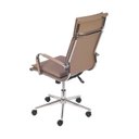 Ver imagem 3 de Kit 8 Cadeiras Escritorio Presidente Design Italiano com Relax Corino 3304 Marrom/Caramelo