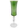 Taça P/ Champanhe Bohemia Grace Lap. Em Cristal 190ml Verde - 1