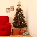 Ver imagem 1 de Árvore de Natal Pinheiro Luxo 1,80 Altura 750 Galhos