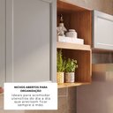 Ver imagem 7 de Cozinha Modulada Juliana 100% MDF Móveis Home | 06 Portas + 03 Gavetas
