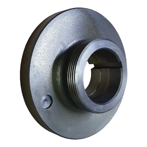 Flange P/ Placa Torno Universal 110mm - com Rosca 110 X 6fpp