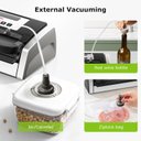 Ver imagem 4 de Seladora a Vácuo Bonsenkitchen, Inox, com Cortador e Armazenamento de Sacos