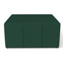 Ver imagem 5 de Puff Decorativo Para Sala de Estar Quadrado Milano 90x90cm W01 Linho Verde Musgo - Lyam Decor