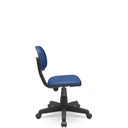 Ver imagem 2 de Cadeira Secretaria Giratoria Bolt - Couro Sintetico Corano - Azul