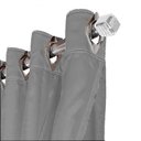 Ver imagem 2 de Cortina Blackout Corta Luz de Ilhois Bia 2,40 X 1,50 Cinza