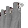 Cortina Blackout Corta Luz de Ilhois Bia 2,40 X 1,50 Cinza - 2