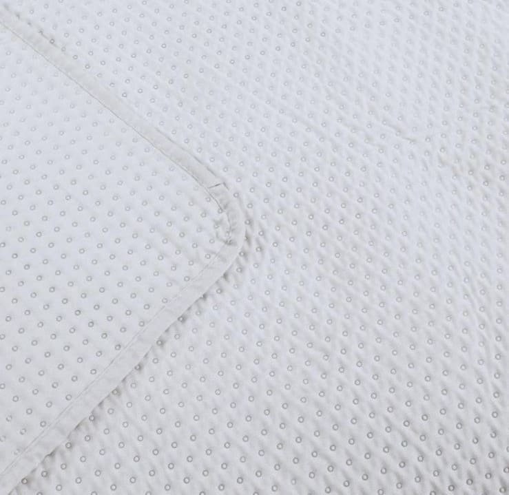 COLCHA QUEEN COBRELEITO KIT 3 PEÇAS ELEGANCE LISA HABITAT MadeiraMadeira