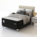 Ver imagem 6 de Conjunto Box Casal Mola Ensacada Probel Munique (138x188x56cm)
