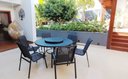 Ver imagem 5 de Jogo de Mesa Giratória 1,40m + 6 Cadeiras Preta Piscina Jantar Jardim