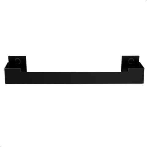 Porta Toalha Rosto Suporte Banheiro Toalheiro Preto F.elg