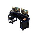 Ver imagem 3 de Mesa Computador Casal Gamer Me4167 Preto/vermelho - Tecno Mobili
