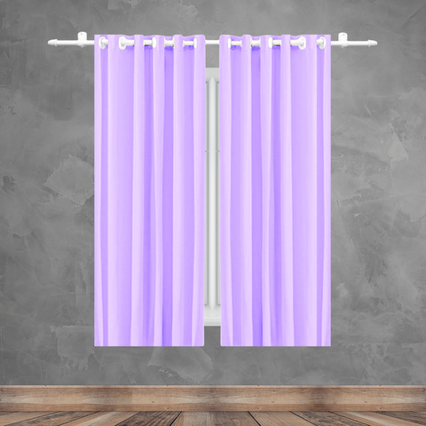 Cortina Pvc Blackout Corta Luz 280X180 Coleção Nova Admirare Cor: Lilás