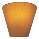 Ver imagem 5 de Arandela Retro Cone Vivare Md-2001 Cúpula em Tecido 25-26x13cm - Bivolt Palha 127-220v