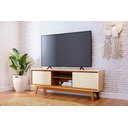 Ver imagem 1 de Painel Atlas para Tv de até 70 Polegadas - Cinamomo Off White - Madetec