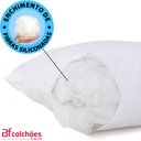 Ver imagem 4 de Kit 2 Refil para Almofada Fibras Siliconadas Antialérgico 30x50 Bf Colchões